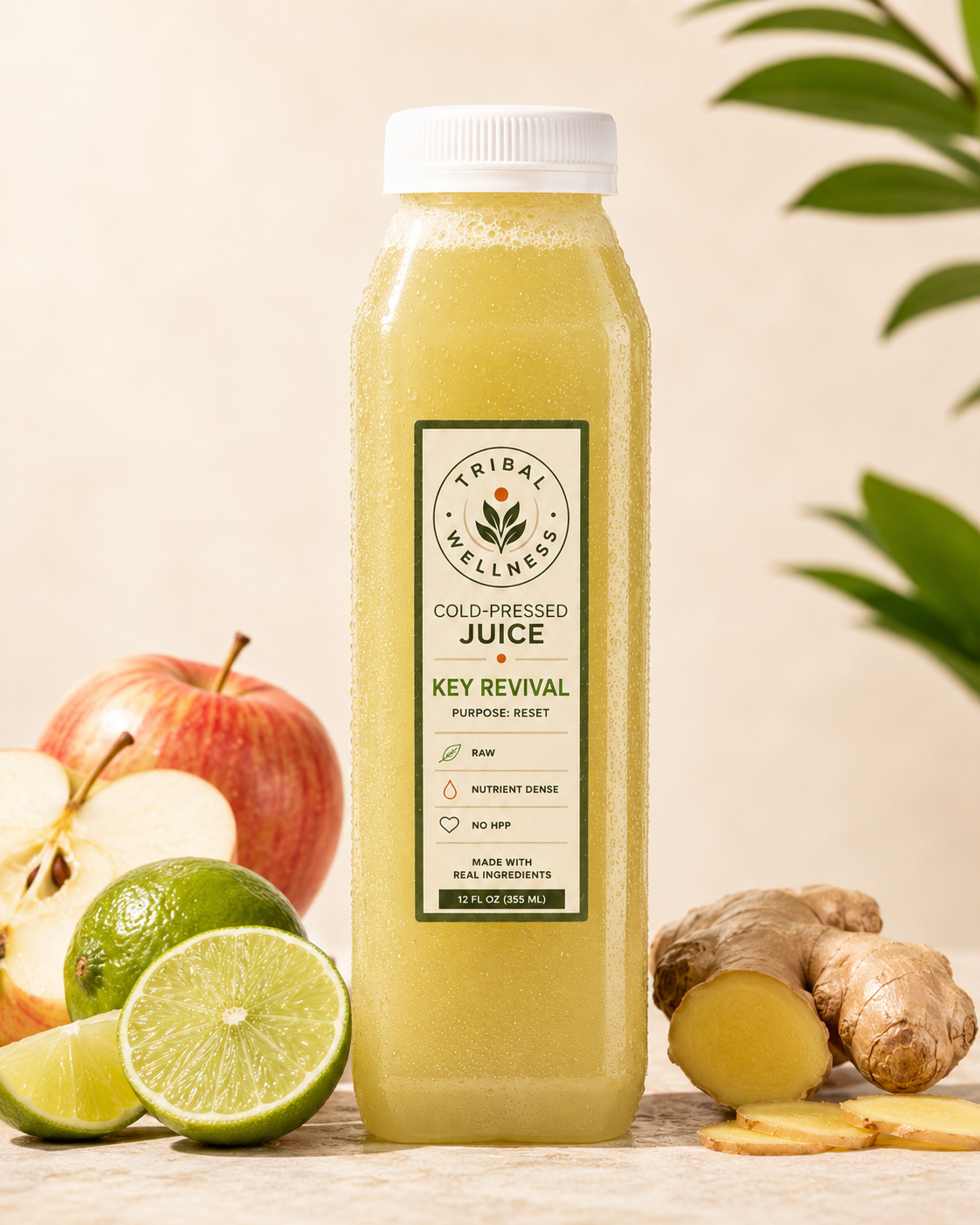 Key Revival cold-pressed juice by Tribal Wellness